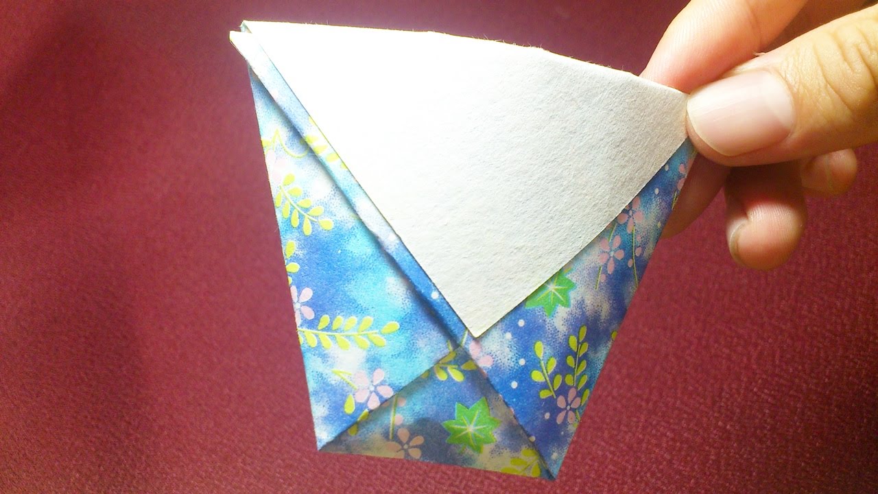 実用折り紙の折り方 紙コップの作り方 Paper Cup How To Make Useful
