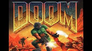 (#1) Doom, 1993. Сложность: Ultra-Violence (почти максимум). Прохождение старых игр на MS-DOS