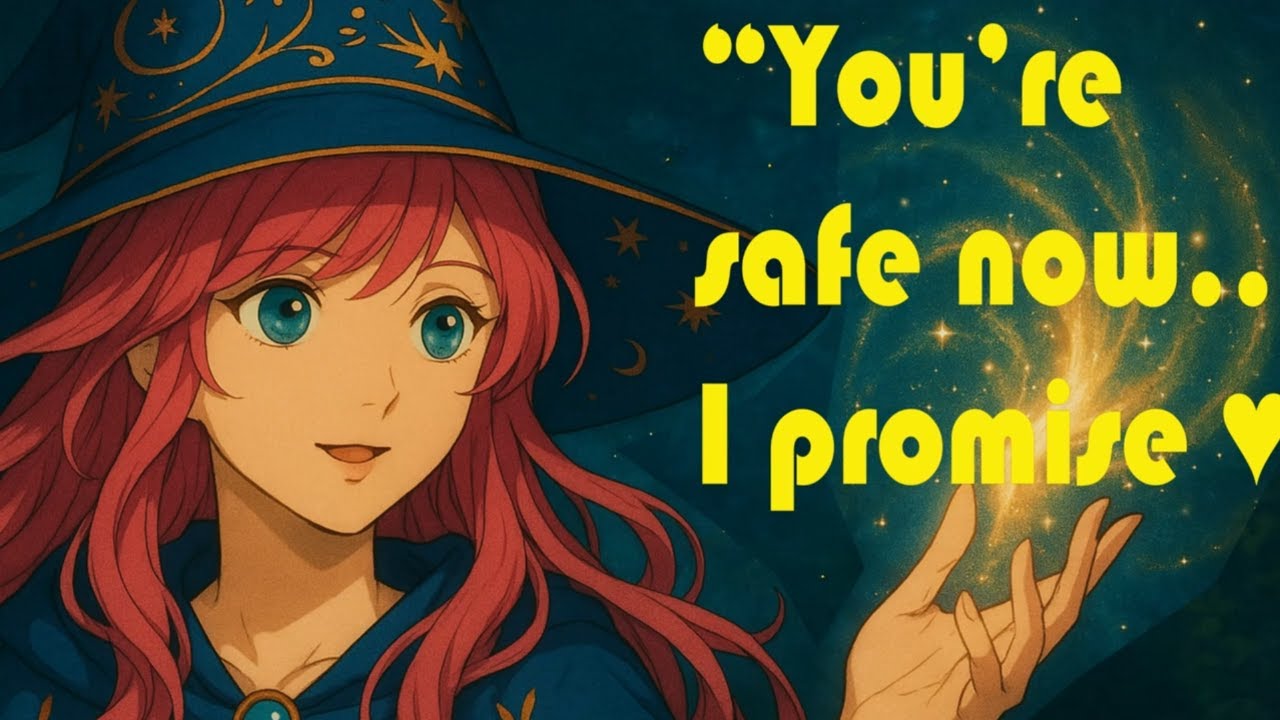 ASMR// Depression Relief | Whispering Witch Gentle Feminine Comfort[F4m][Sleep][Male Nuturing]