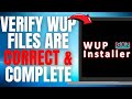 How to Verify WUP Files are Correct and Complete! (EASY GUIDE) [2025]