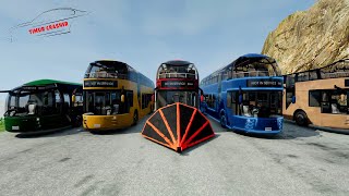 Will any bus be able to go all the way down - BeamNG Drive - Timur Crasher