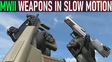 Modern Warfare 2 - All Weapon Reload Animations In Slow Motion [MW2 2022]