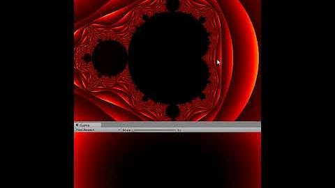 Mandelbrot by Unity Shader