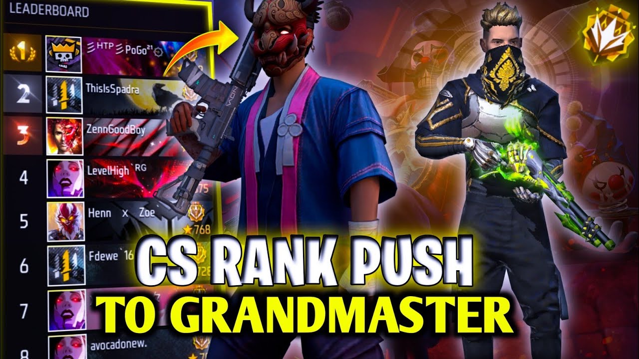 Live Free Fire Rank Push With Hacker| Streaming with Turnip Grandmaster ...
