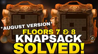 *AUGUST* Knapsack Expedition Puzzle Day 4 (Floors 7 And 8) SOLVED! | Watcher of Realms *AUGUST* Knapsack Expedition Puzzle Day 4 (Floors 7 And 8) SOLVED! | Watcher of Realms