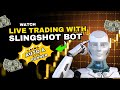 Automation Trading Bot at Play in NQ Market || Slingshot Bot #ninjatrader8
