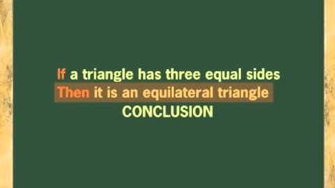 GEOMETRY: CONDITIONAL STATEMENTS (ANIMATION)