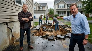 My Neighbor Flooded My Foundation to Widen His Driveway — Then His Entire Driveway Had to Come Out