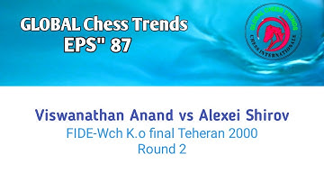 Viswanathan Anand vs Alexei Shirov // FIDE-Wch K.o final Teheran 2000 Round 2