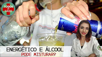 O que pode acontecer se misturar energético com álcool?