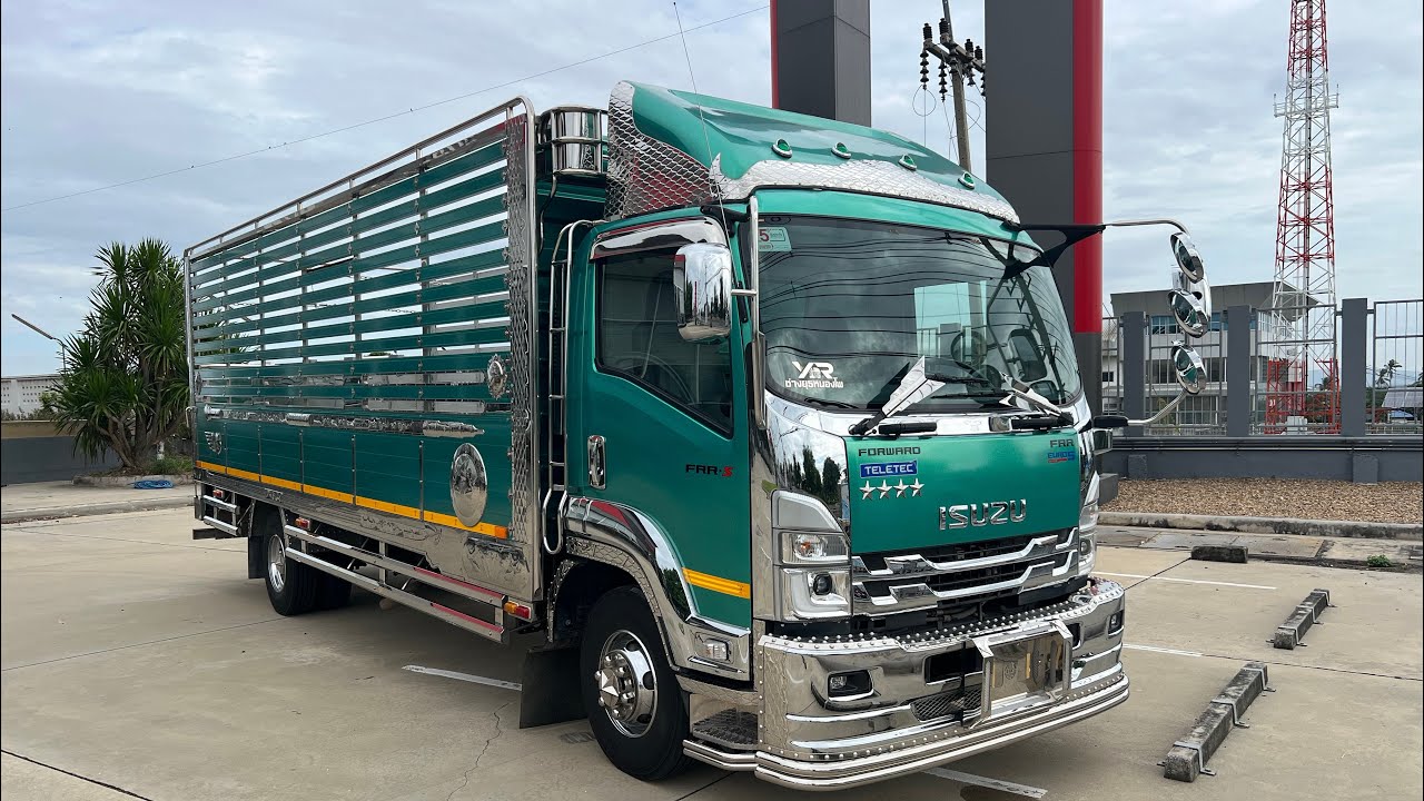 รีวิวISUZU FRR-S EURO5 ตัวถังอู่ช่างยุทธหนองโพ