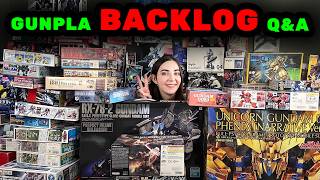 Answering your Gunpla questions while buried in my backlog