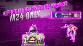 Offline Prank Gone Wrong | First Time M24 Only | Part 07 | Pubg Mobile screenshot 2