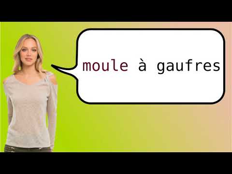 How to say 'waffle iron' in French? hqdefault