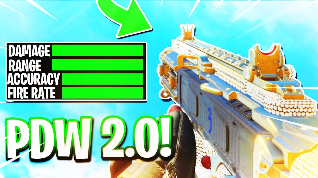 PDW 2.0 BUFF! (BLACK OPS 4)