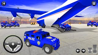 Police Car Bike Cargo Ship, Airplane Transport - US Police Car Transport Games - Android Gameplay screenshot 5