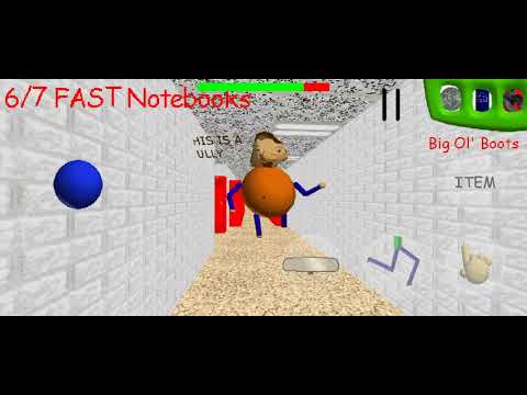 Baldi's Basics Super Duper Ultra Fast Edition Android Version