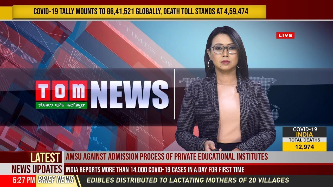 LIVE / TOM TV 6.:30 PM ENGLISH NEWS, 20TH JUNE 2020