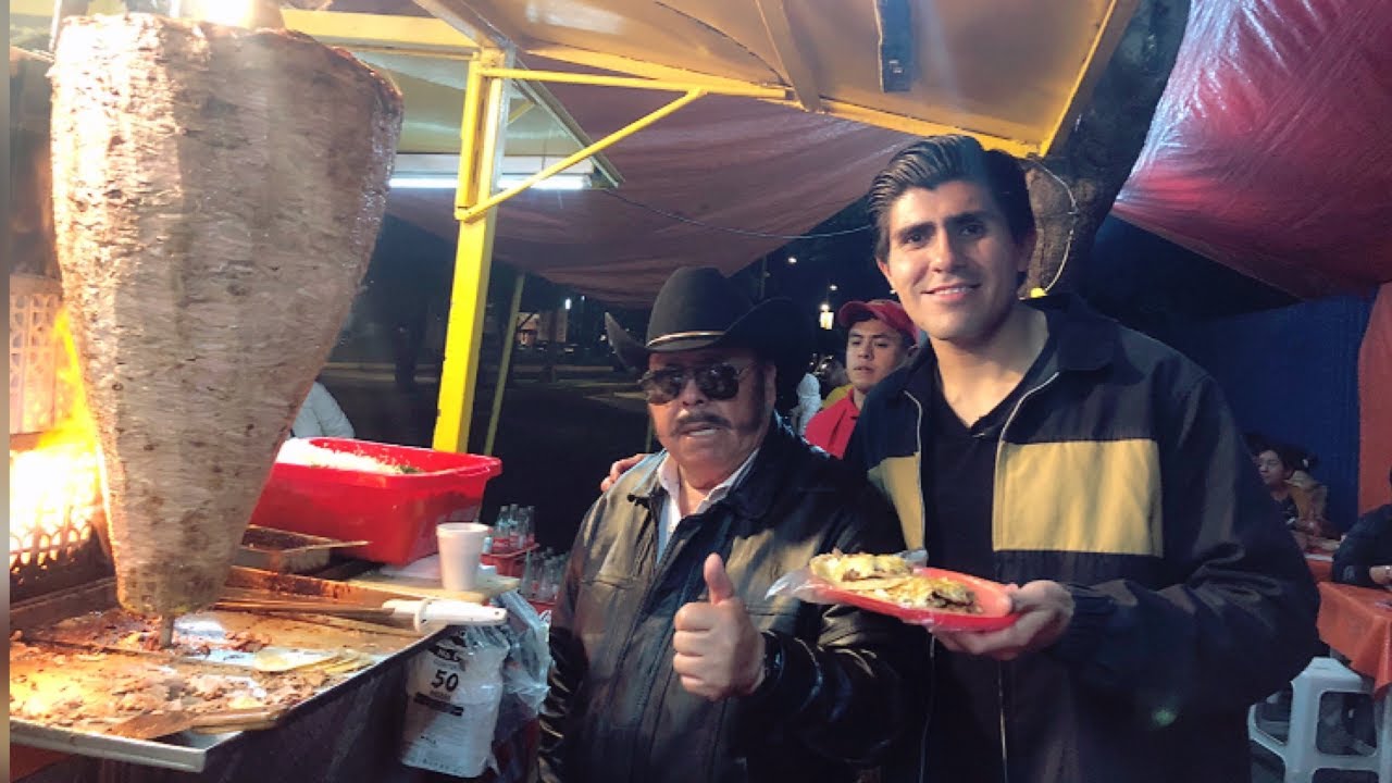 El 'Rey del Pastor'// Conoce a Don Ray // aquí venden los mejores tacos