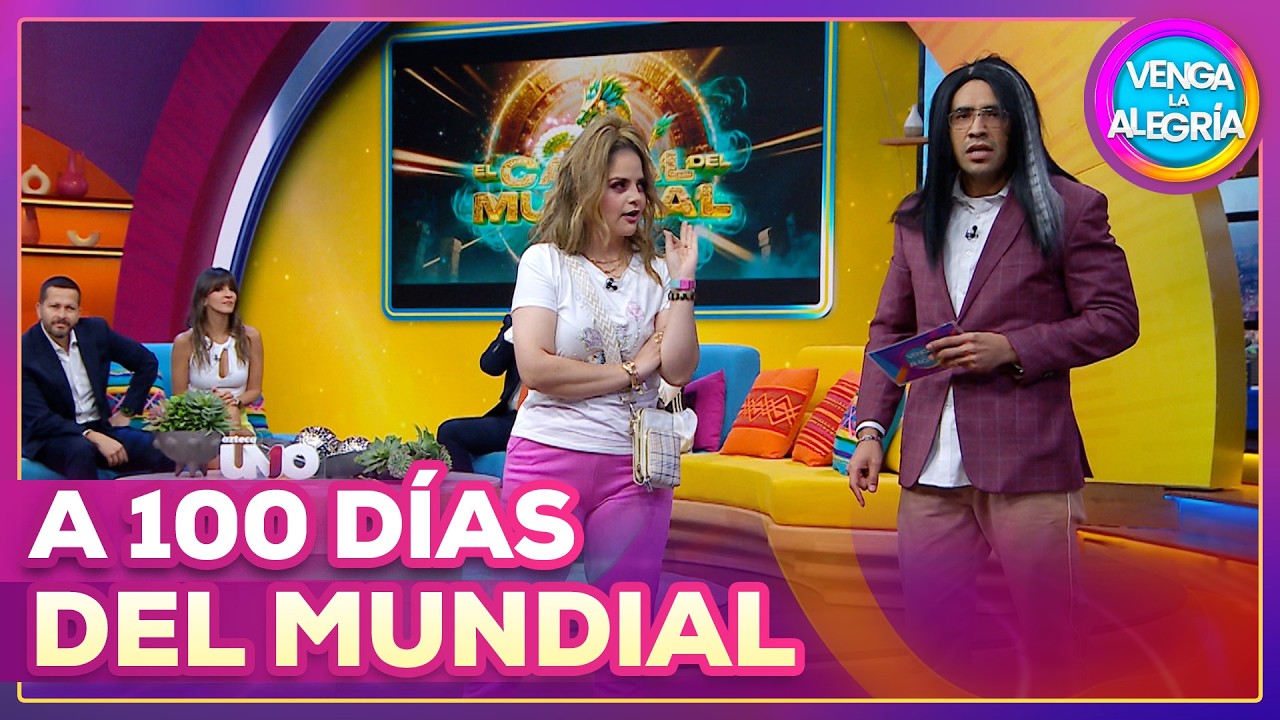 ¡Conductores pelearon un lugar en el Canal del Mundial, pero ya fue ocupado!⚽️👊 | Venga La Alegría