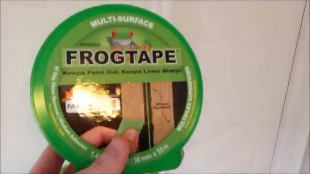 Frog Tape Painters Tape Review YouTube