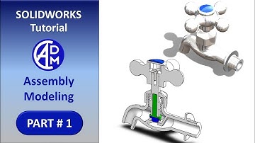 SOLIDWORKS Assembly Tutorial # 1 | Water Tap | Part # 1