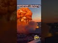 MASSIVE EXPLOSION! 💥 Massive Mushroom Cloud After Attack on Military Base! 🚀 #war #iranusaconflict