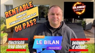 Bilan Panneau Solaire Sunology Plug And Play Rentable Ou Pas?