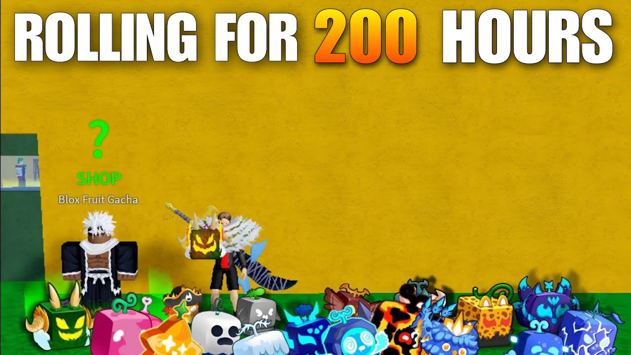 Rolling 100 Fruits Until I Get Good Fruits || Fruits Giveaways || Blox ...