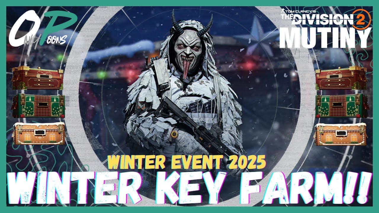 THE BEST WINTER KEY FARM | WINTER EVENT 2025 | The Division 2 - YouTube