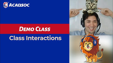 Acadsoc Demo Class:Class Interactions(Kids)