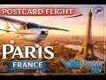 Paris Scenic Flight | Around the World in 80 Flights EP#2 | MSFS 2024