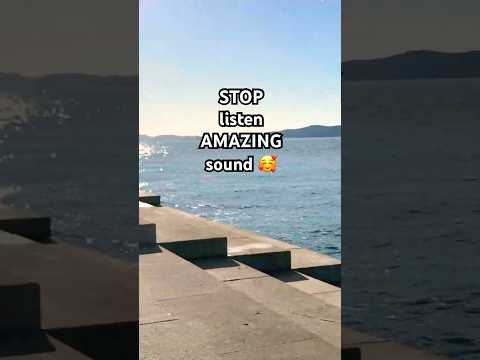 Zadar Meeresorgel Klang