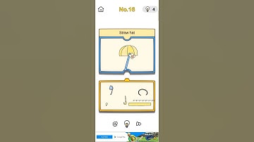 straw hat brain out game