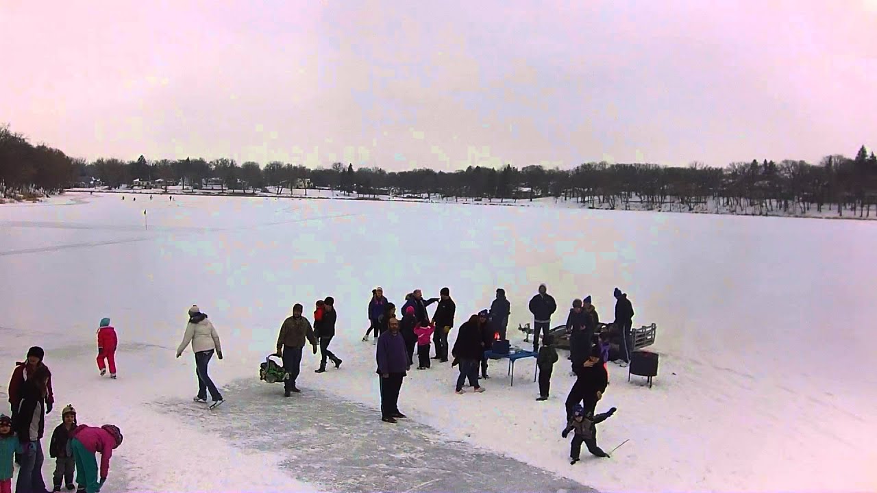 Lake Alice skating rink grand reopening YouTube