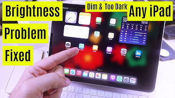 5 Fix iPad Pro Low Display Brightness issue 2025 (DIM Screen Brightness)