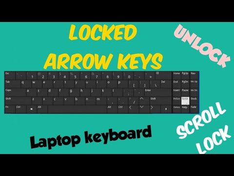 excel scroll lock stuck