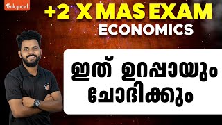 Plus Two Economics | Sure Question | Money and Banking | Eduport Commerce and Humanities