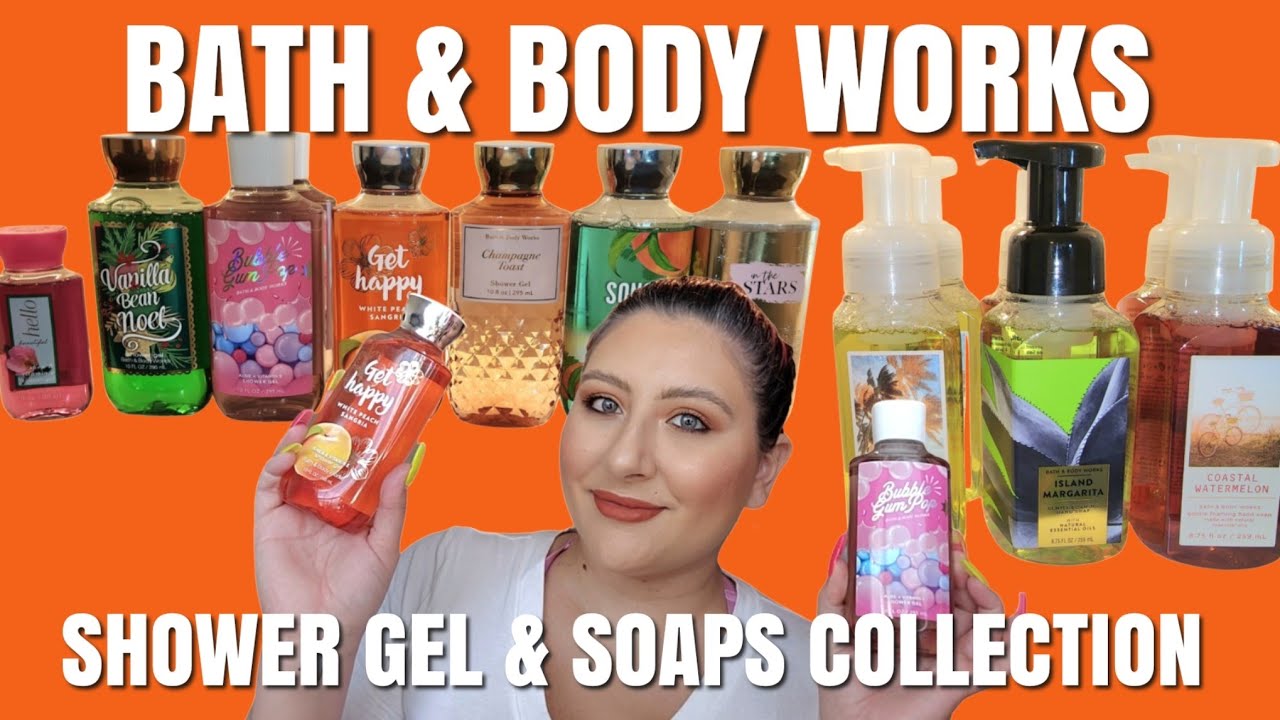 BATH & BODY WORKS SHOWER GEL & HAND SOAP COLLECTION 🧼 #bathandbodyworks