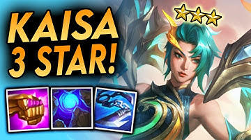 HOW STRONG IS 3 STAR KAISA?⭐⭐⭐  - SET 7.5 PBE TFT Beginners Meta Strategy Comp Build