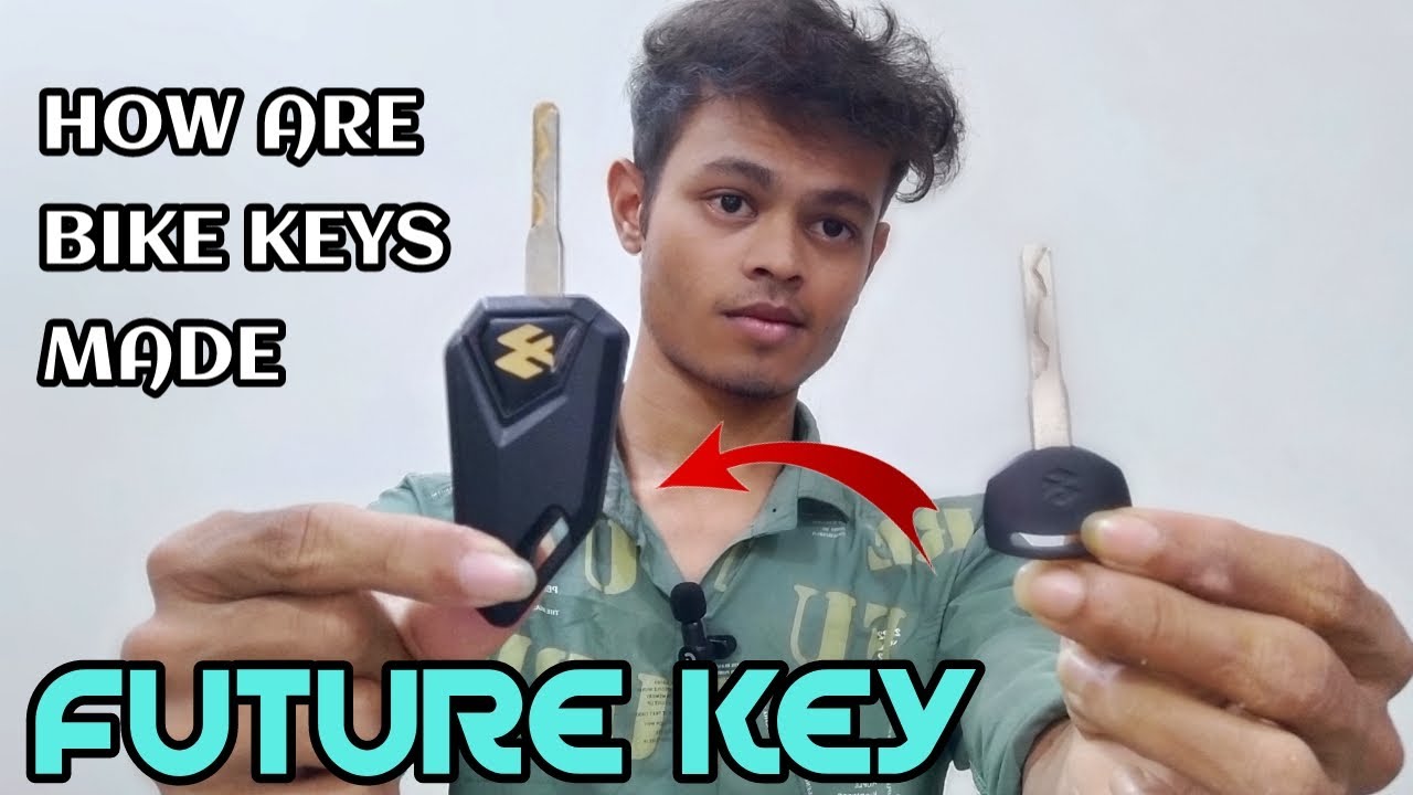 How are duplicate bike keys made🤔🤔🤔// बाइक की डुप्लीकेट चाबियां कैसे बनती हैं  #mrcrazyx  #trending
