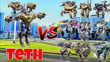 🔥All Titans Vs New Teth Robot - Detailed Comparison - war robots - This vs that