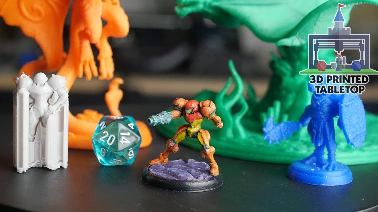 Easier Support Settings For 3d Printed Miniatures Printing The Game 11 Youtube