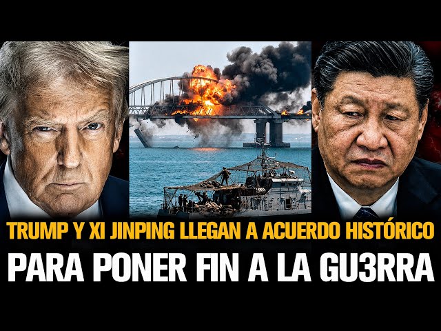 TRUMP Y XI JINPING LLEGAN A ACUERDO PARA PONER FIN A LA GU3RRA