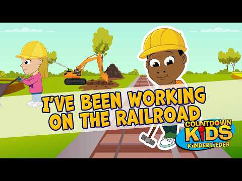 I've Been Working On The Railroad - The Countdown Kids | Kids Songs & Nursery Rhymes | Lyrics Video