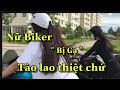 Hai Chị Em Lái Môtô PKL Bị Hai Thanh Niên Hỏi Thăm - Thy Thỏ , TrangMoon | MinhBiker