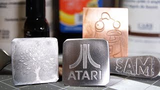 How To Etch Stainless Steel And Copper, DIY Etchant, Plus Alternative to PressNPeel