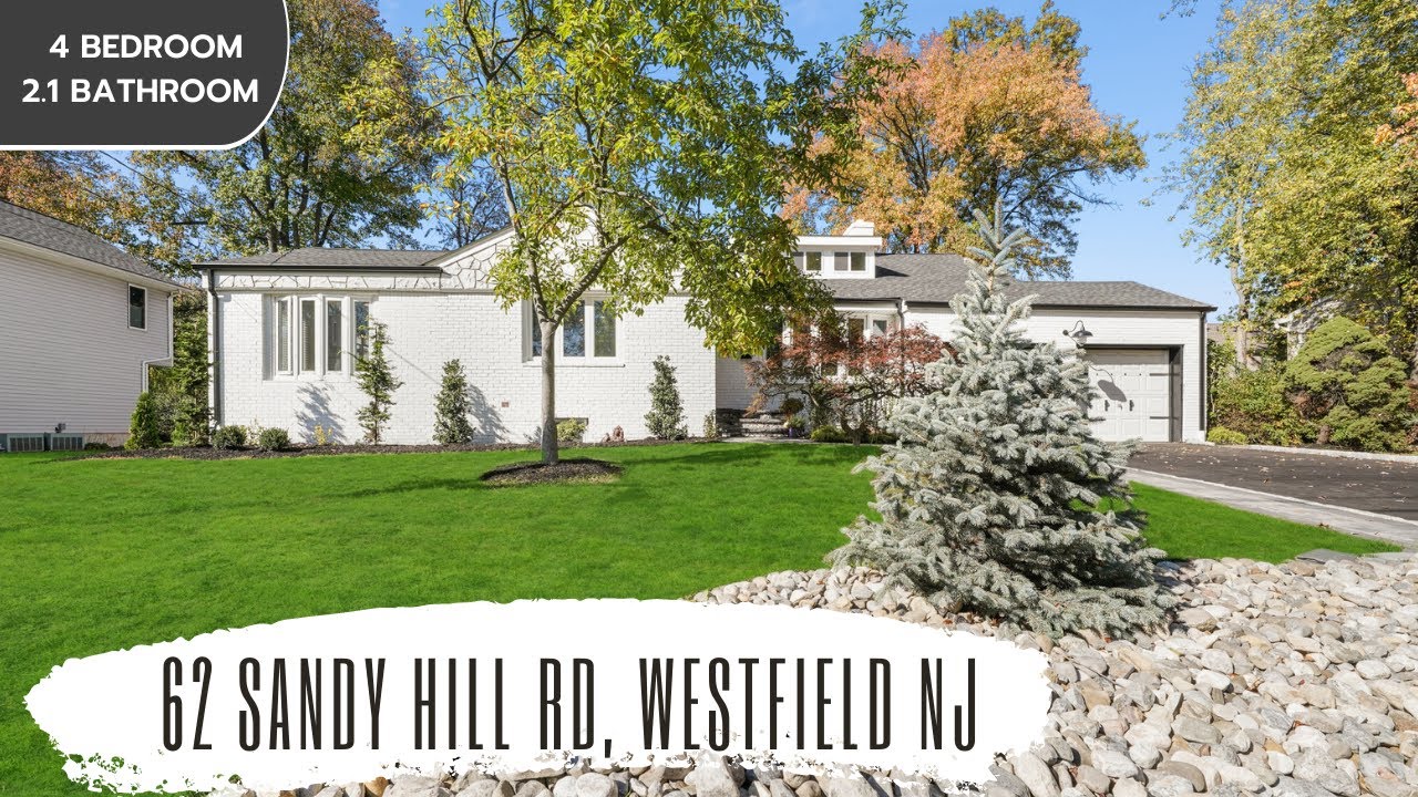 New Luxury Listing | 62 Sandy Hill Rd Westfield NJ 07090