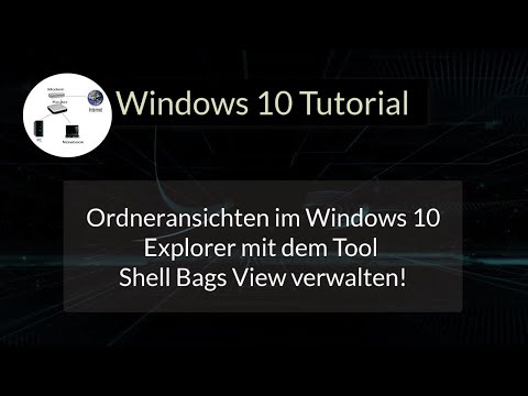 Ordneransichten | Dateitypen im Windows 10 Explorer mit dem Tool 