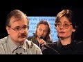 Ежи Сармат смотрит дебаты Д.Галковского и В.Ванюшкиной (2005 год)
